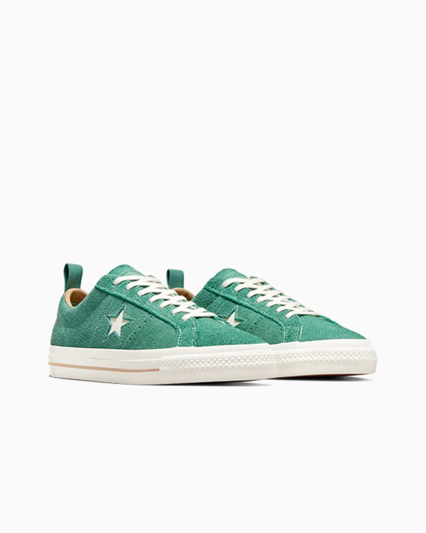 Skate Topanky Converse One Star Pro Vintage Semisove Panske Zelene | SK RKW11F5